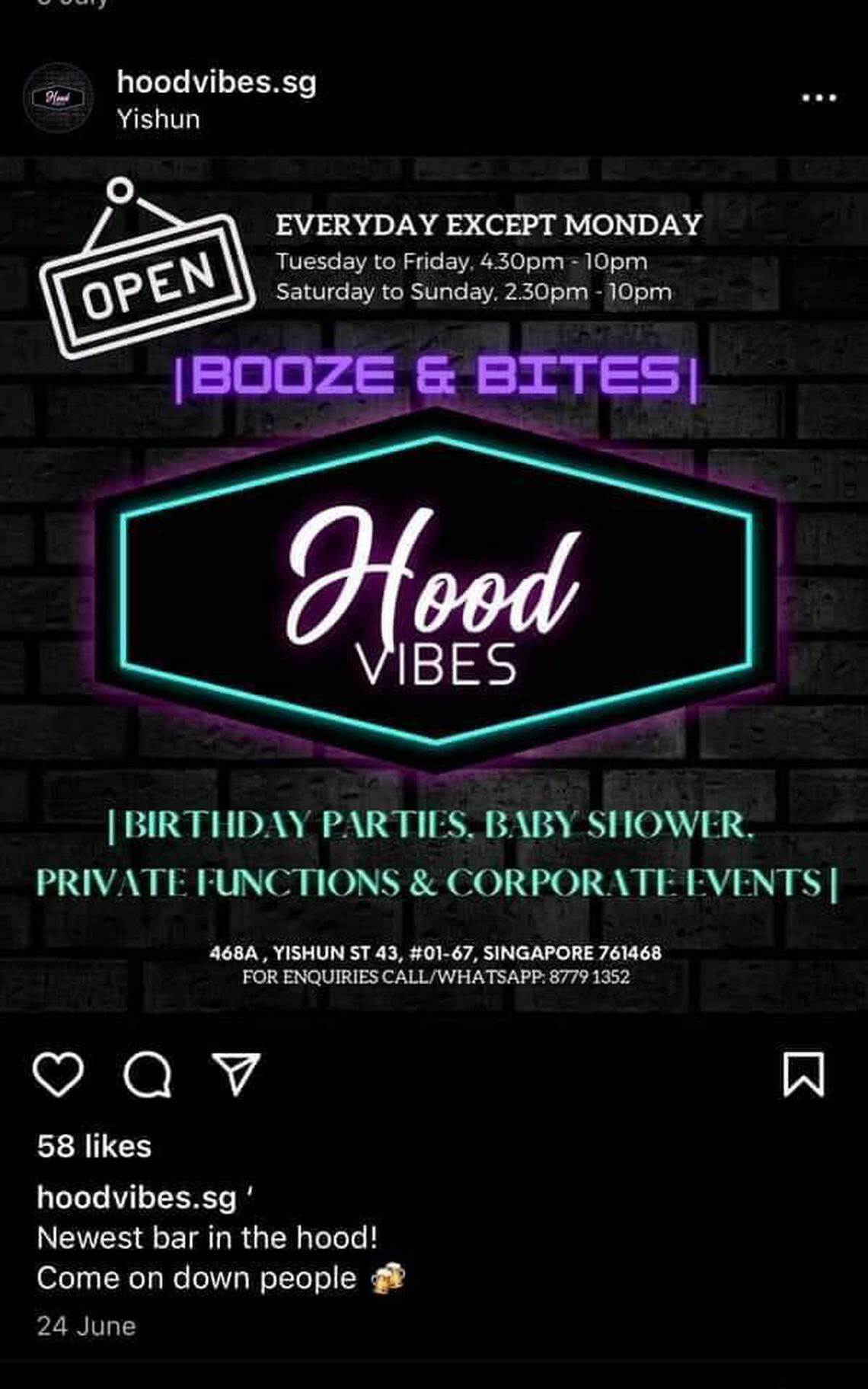 Yishun cafe selling alcohol ordered to stop operating and return premises to HDB by endAug