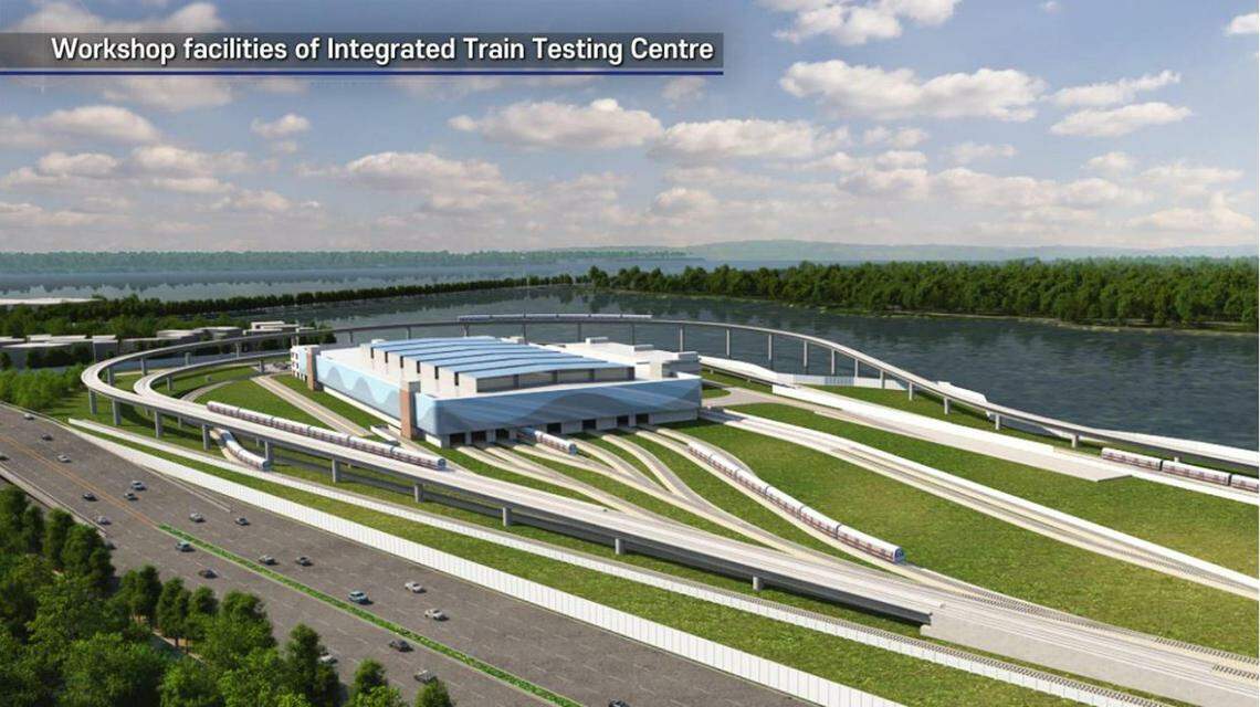 High-speed tests on MRT trains now possible away from main rail lines ...