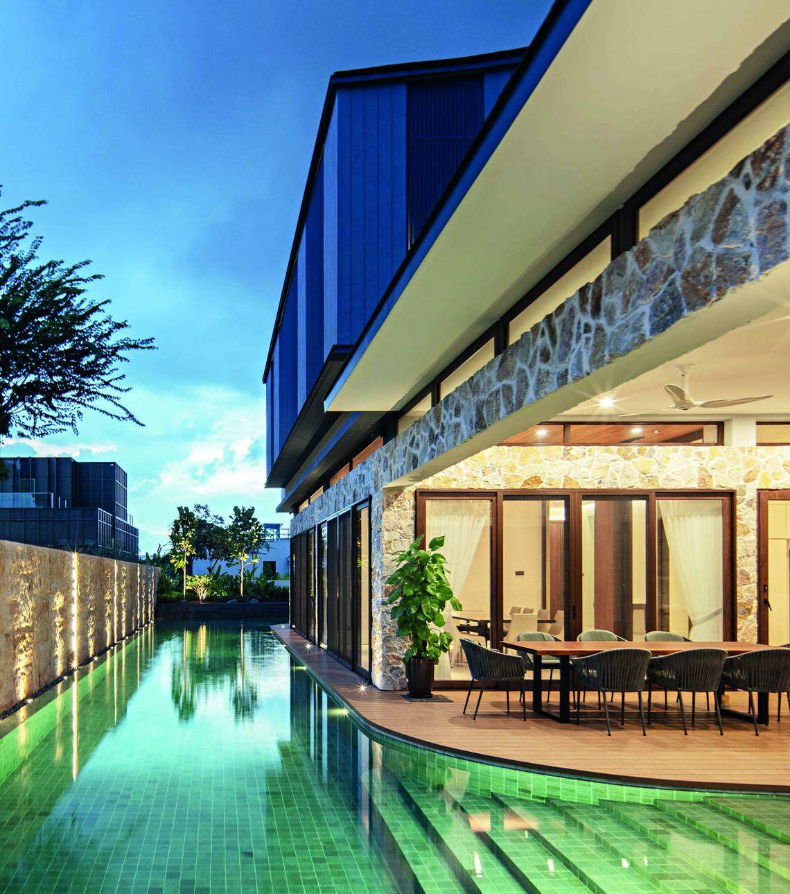 The Chic Home Modern Asian tropical design in detached house The Straits Times