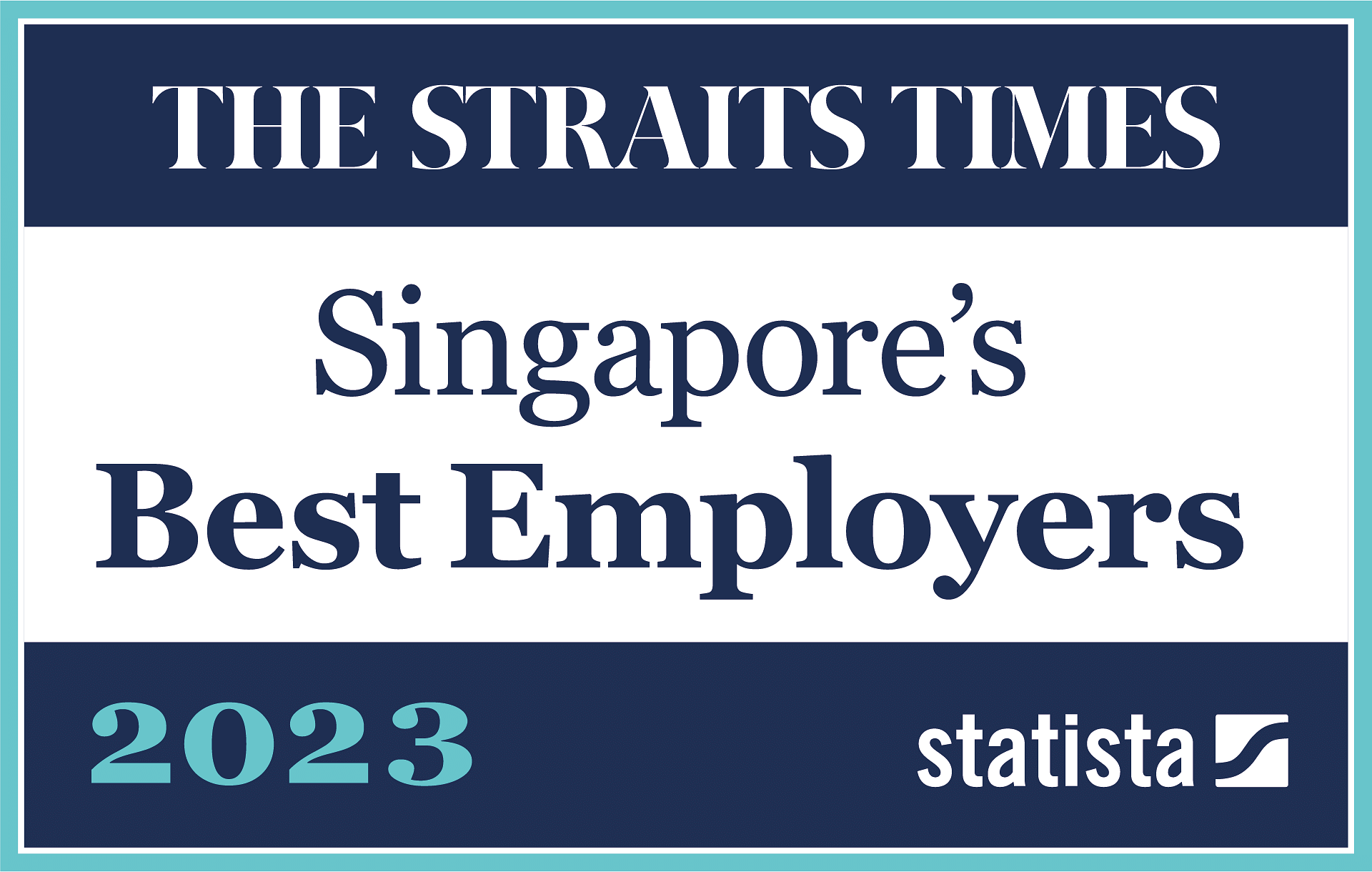 Singapore's best employers 2023 logo