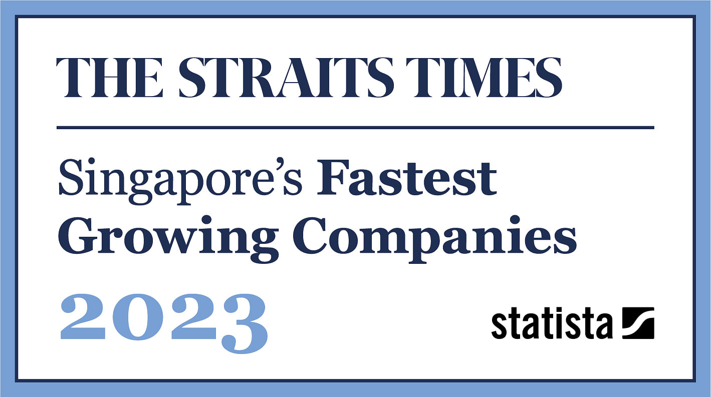 Singapore's fastest growing companies 2023 logo