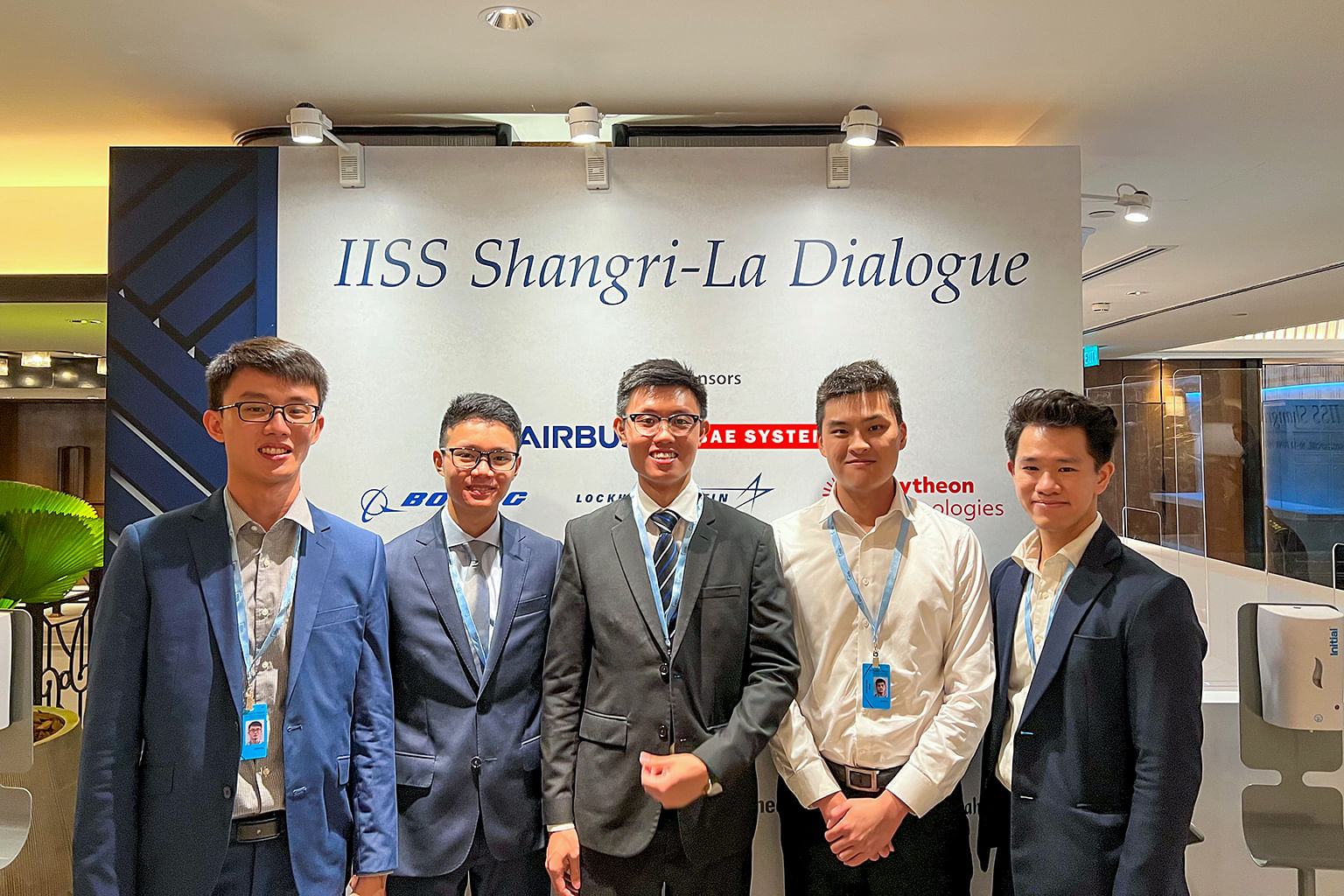 Ethan Lim at the Shangri-la Dialogue 2022