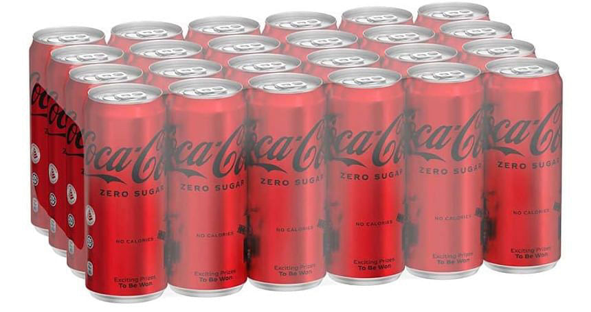 Coca-Cola Zero Sugar, 24-Can Pack