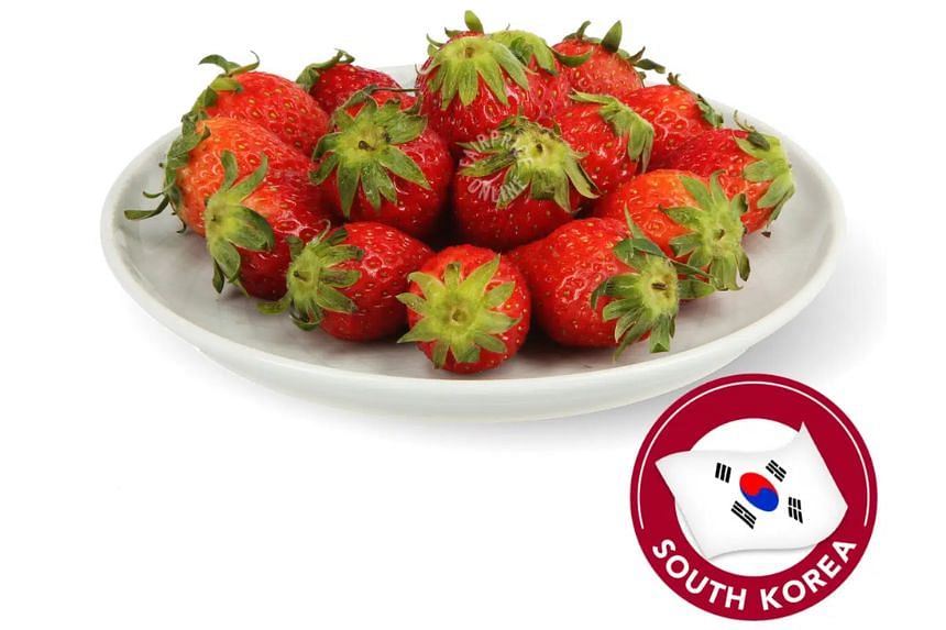 Pasar South Korea Strawberry