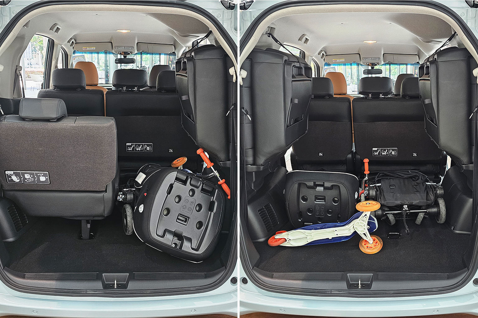 honda freed 2024 boot space