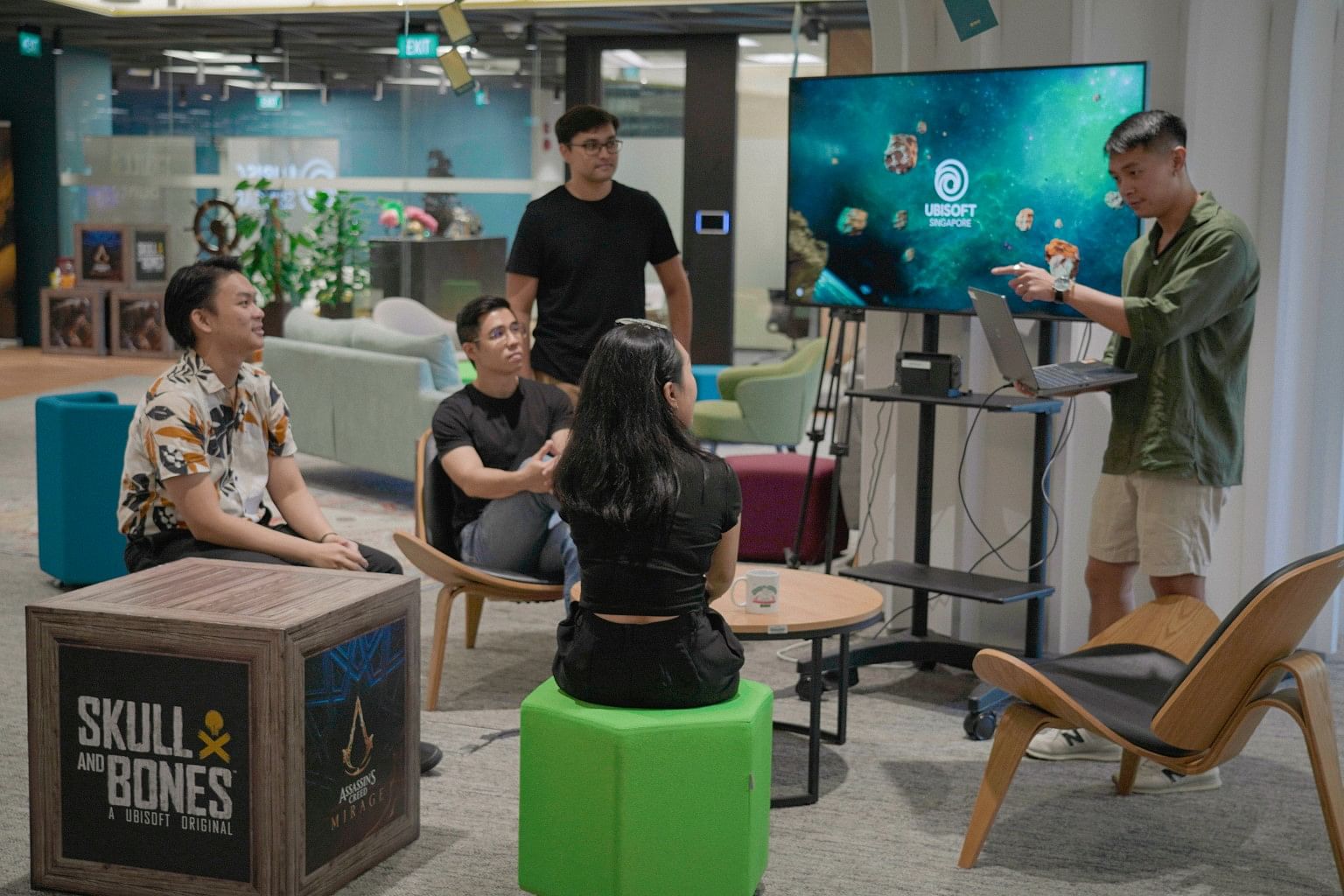 Ubisoft Singapore collaboration space