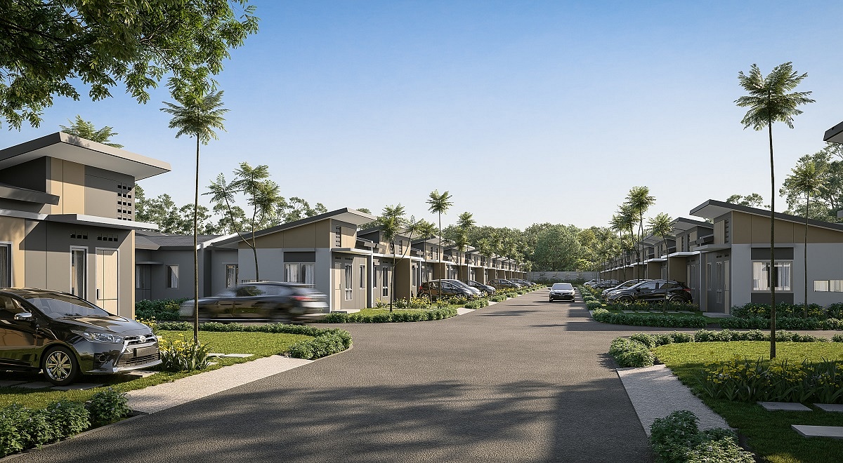 artist-impression-of-suburban-housing-development-jakarta-agung-podomoro-land