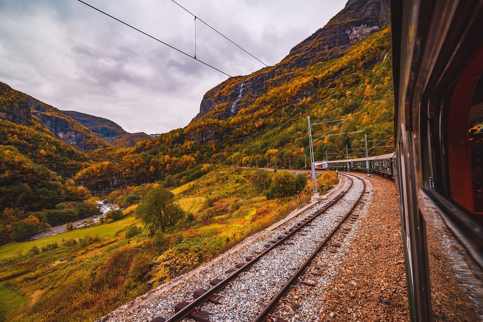 scenic train trips europe