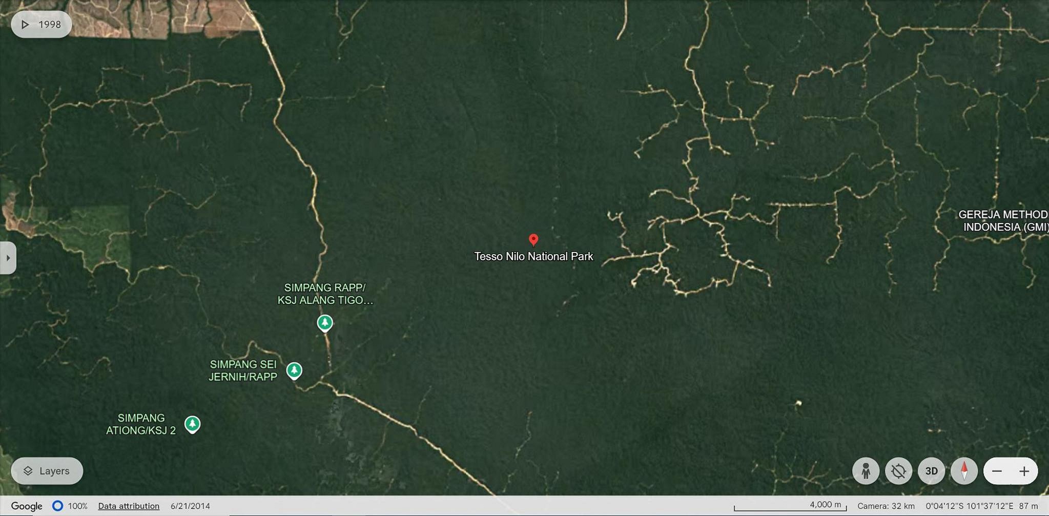 deforestation in indonesia case study