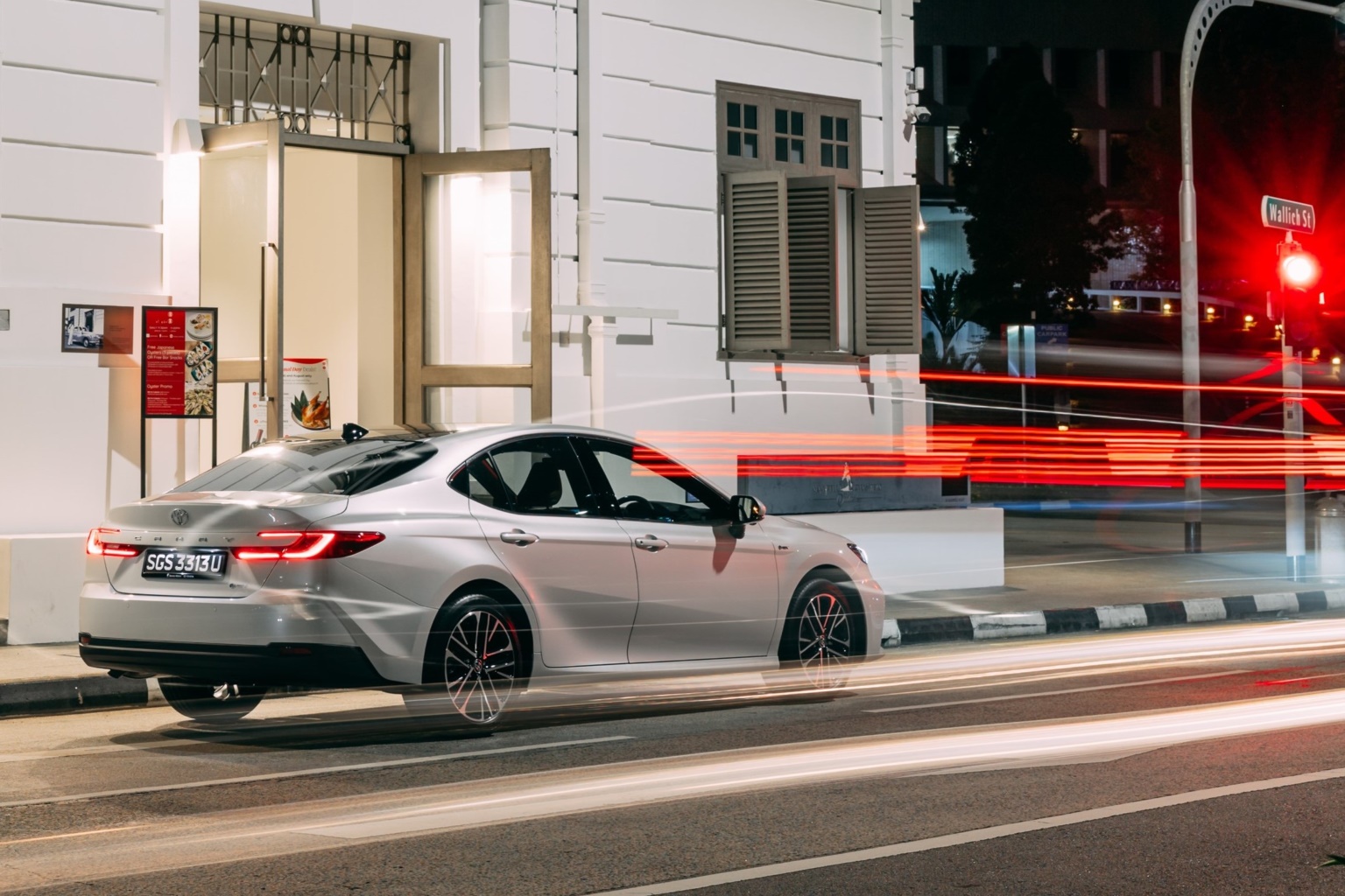 Toyota Camry start-stop conditions on the roads for The Car Expo