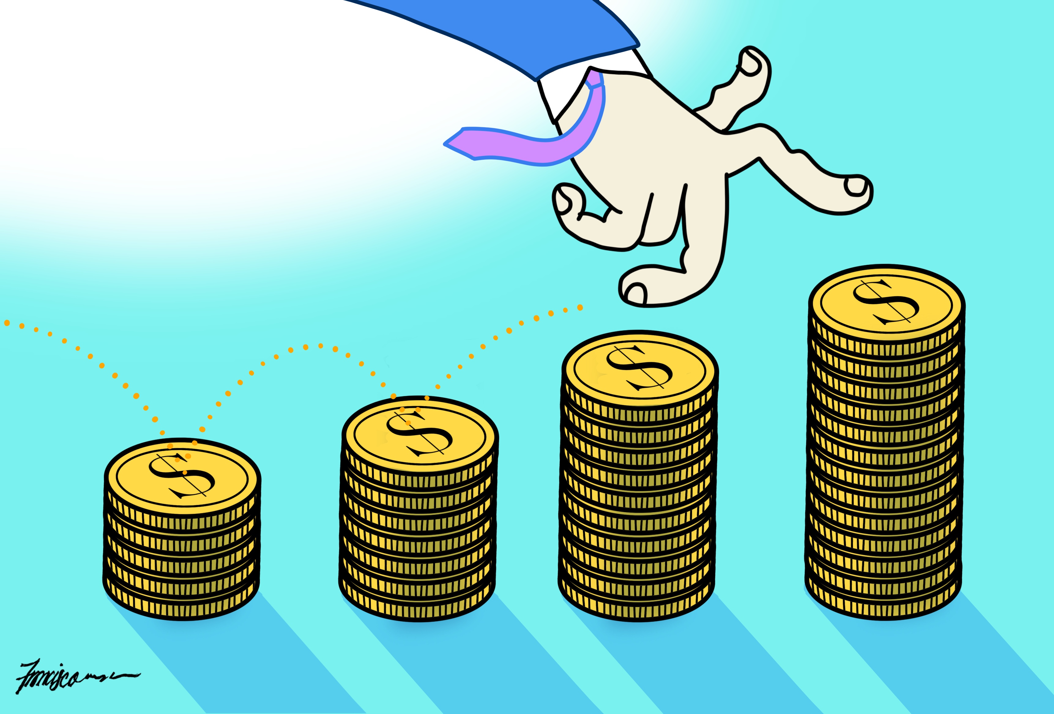 Wage bumps reflect caution in mixed outlook