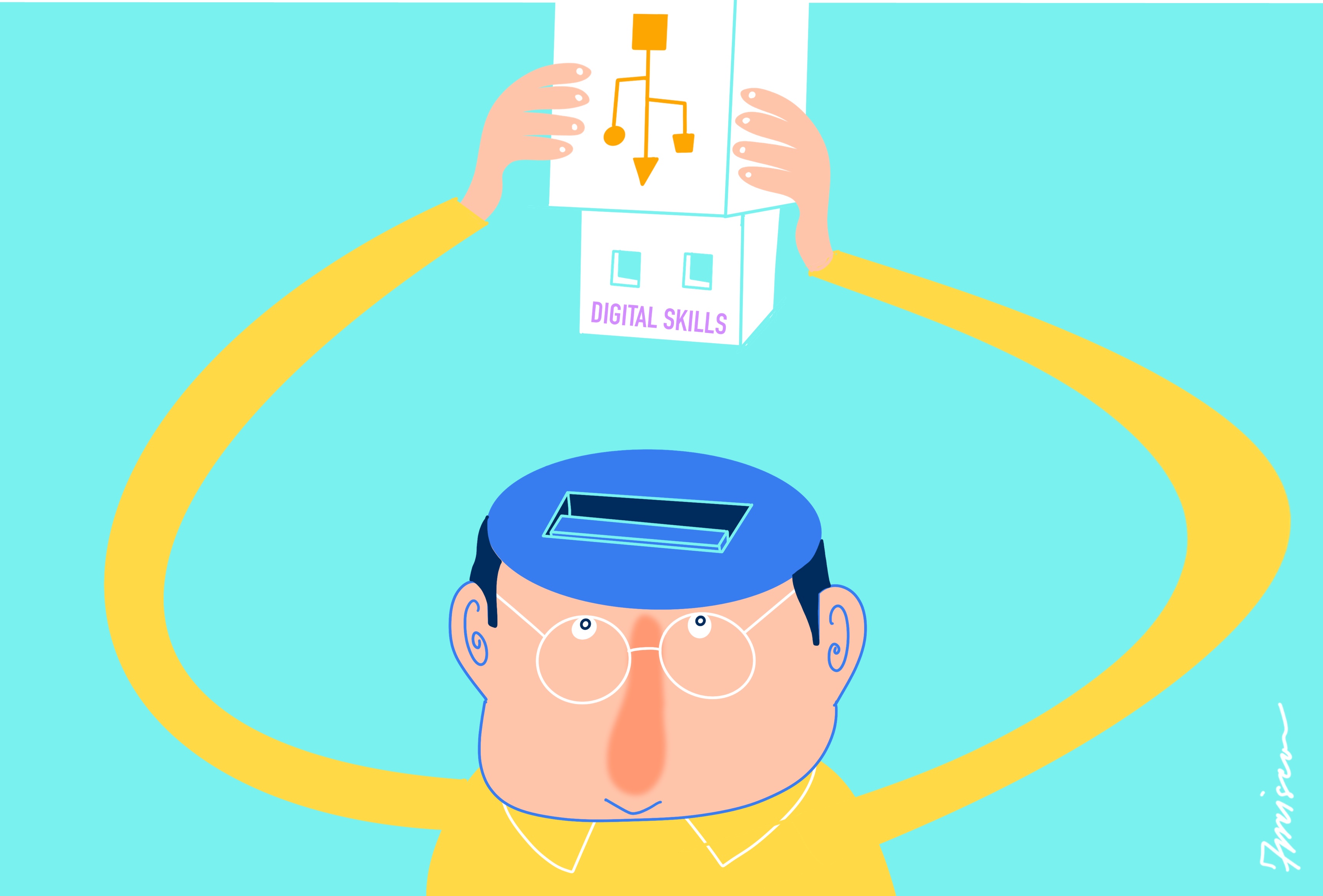 Both digital skills and soft skills put workers in good stead.
