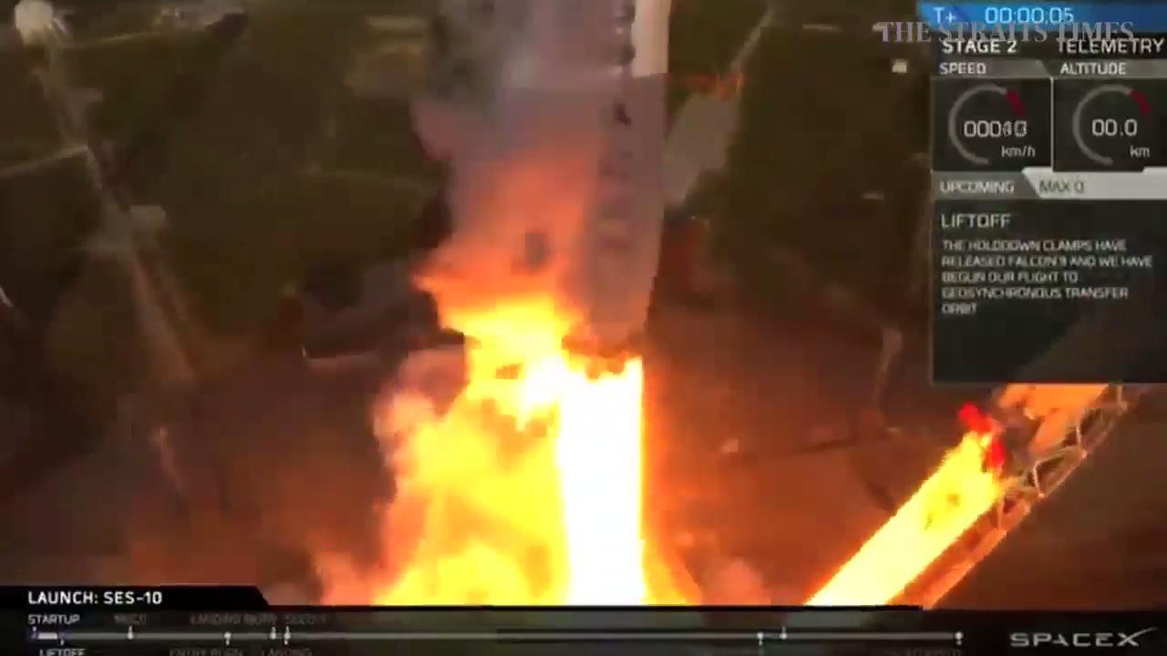 SpaceX launches first recycled rocket | The Straits Times