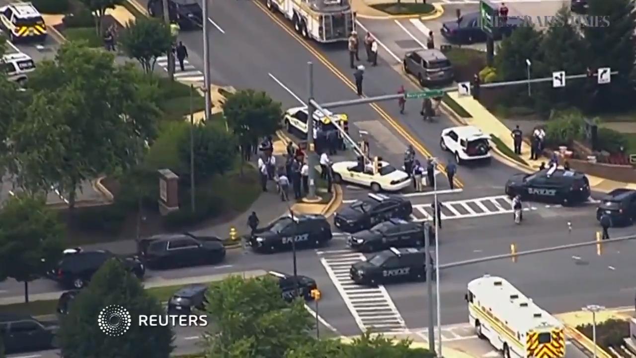 Gunman attacks newsroom in Maryland, killing five people | The Straits ...