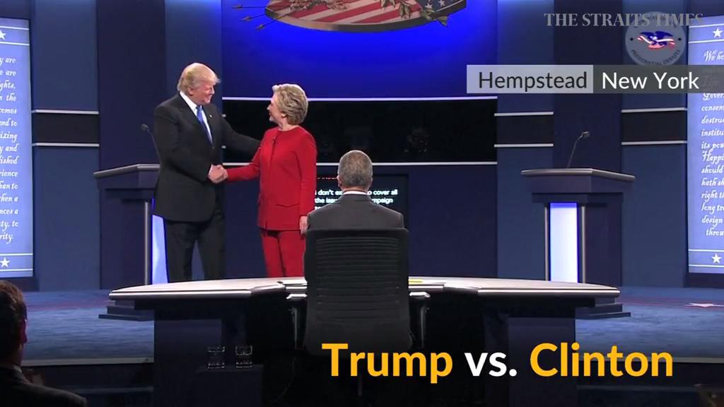 6 key moments from the first Clinton-Trump US presidential debate | The ...