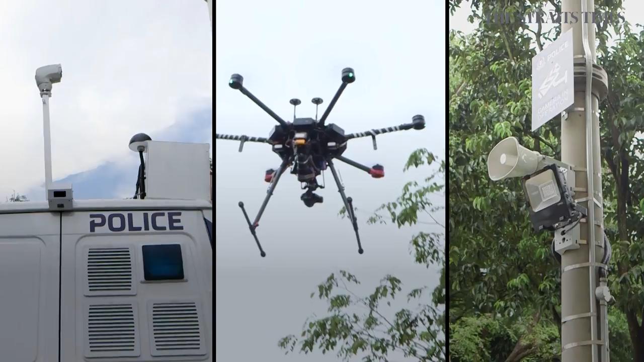 Sky's the limit as new high-tech police devices keep an eye on New Year ...