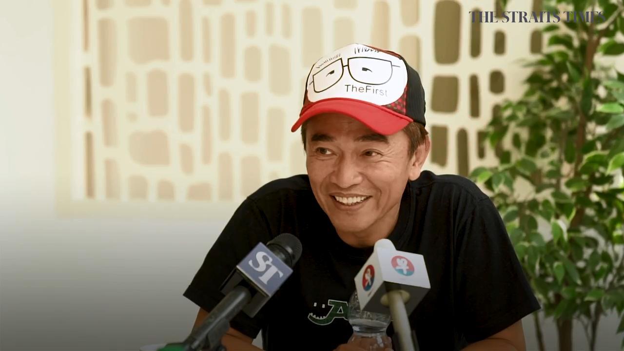 Taiwanese host Jacky Wu does not want his children to work as hard