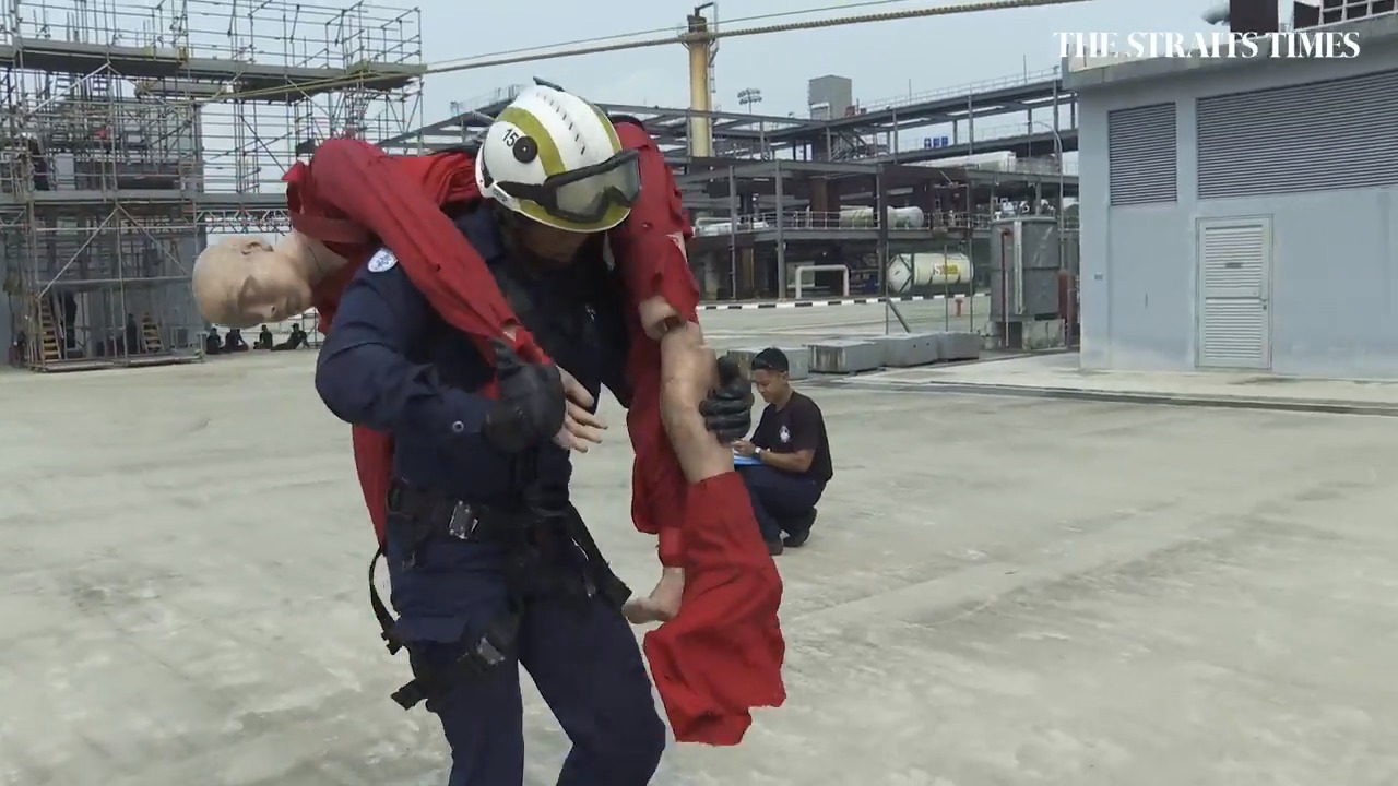 Three-time champion back to represent SCDF in global emergency ...