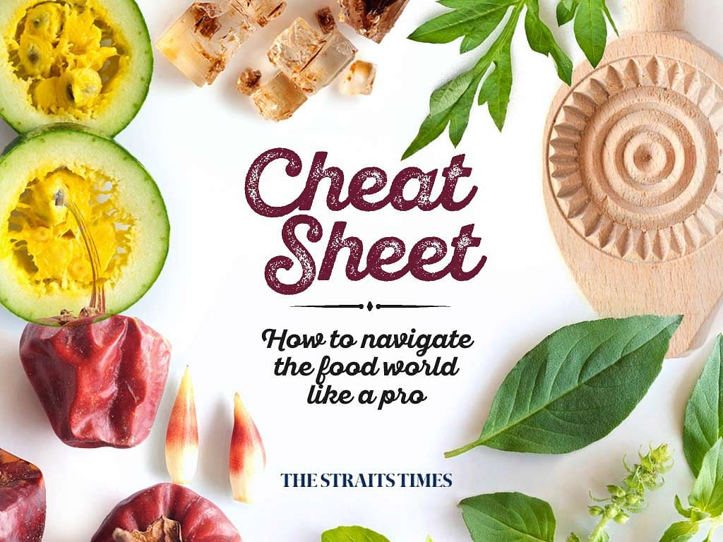 Cheat Sheet: How To Navigate The Food World Like A Pro 