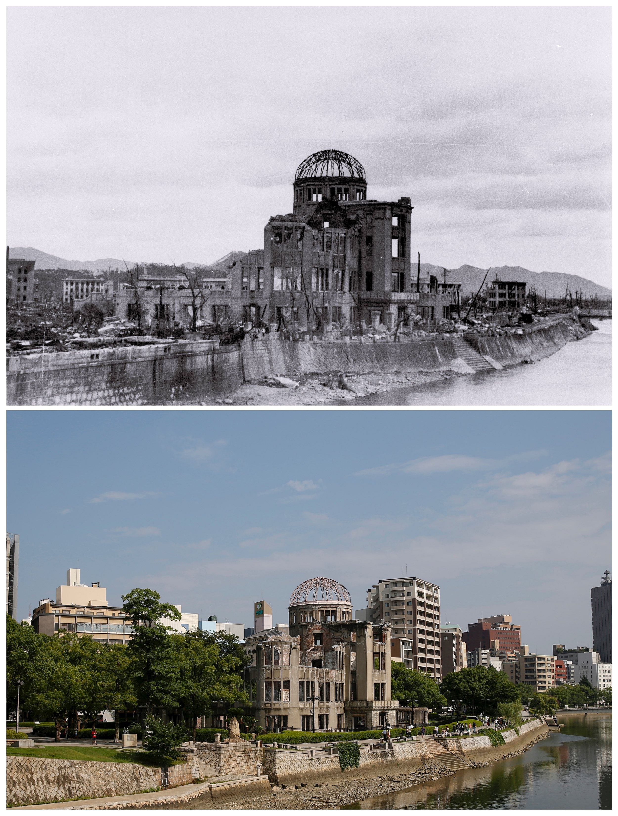 In Pictures 70 Years After The Hiroshima And Nagasaki Bombings The   Jpn6 