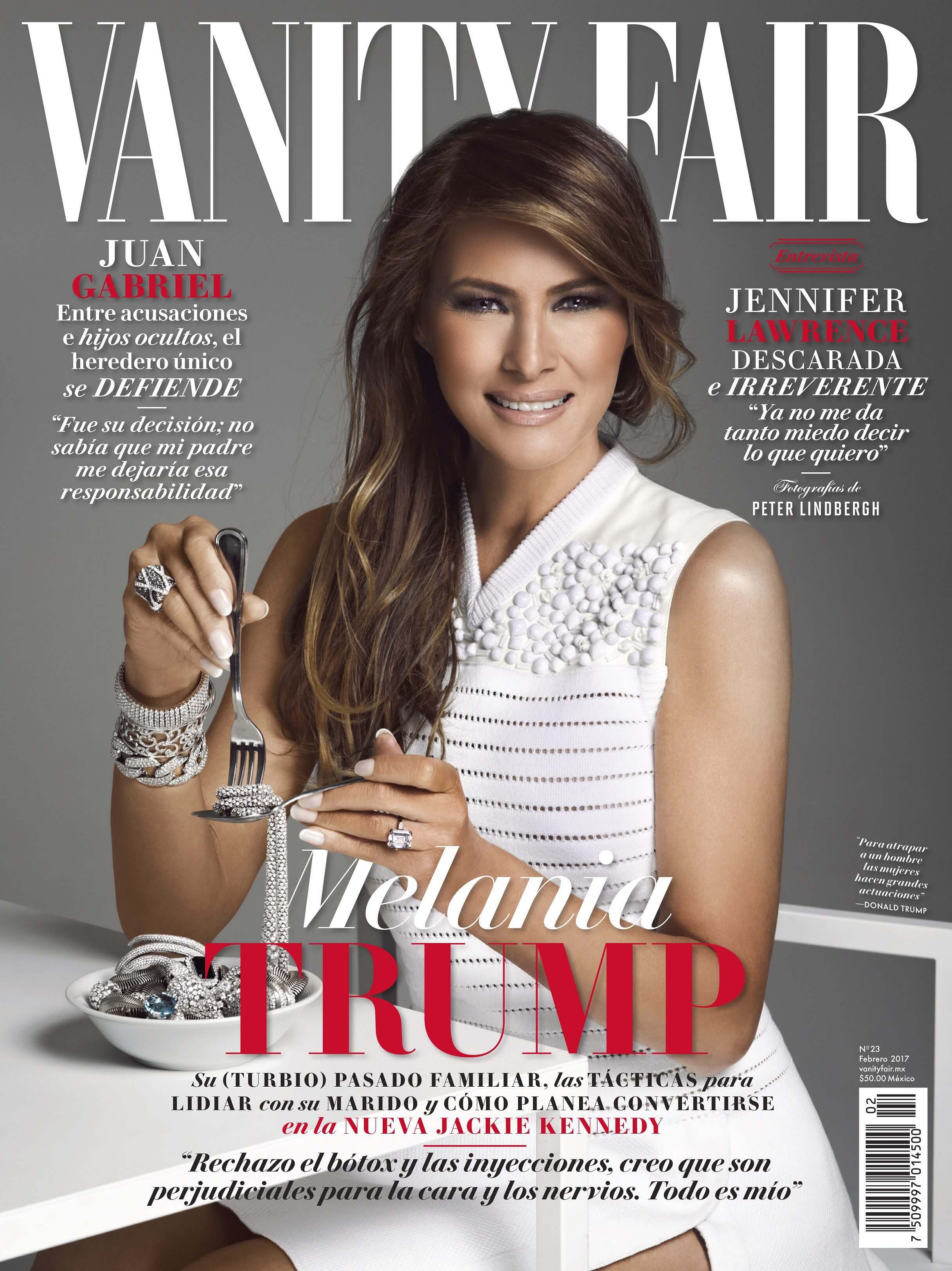 Melania Trump cover on Vanity Fair magazine's Mexican edition sparks