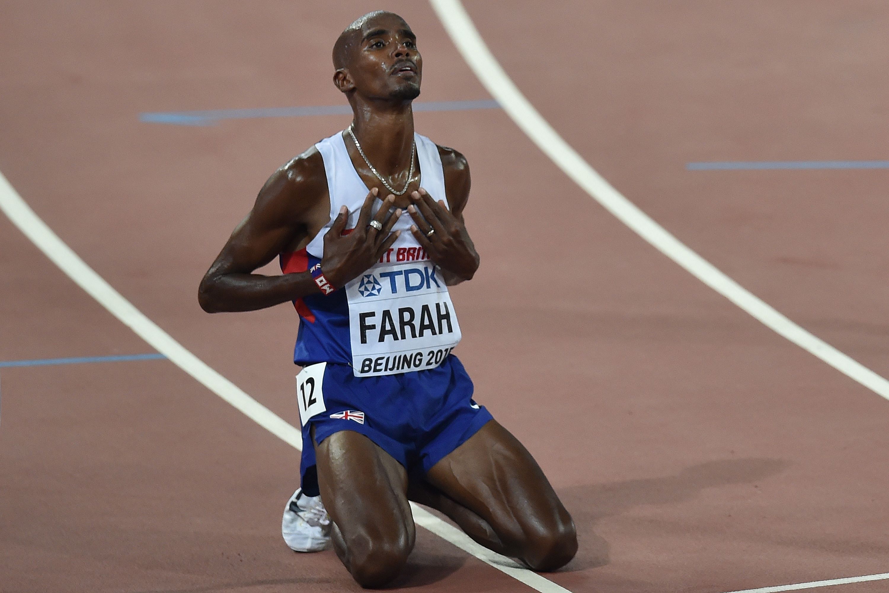End Of The Track For Mohamed Farah After 5000m Silver | Saxafi Media