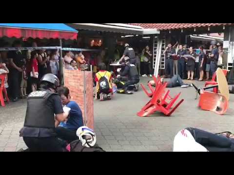 'Terror attack' at Yishun coffeeshop to prepare residents for ...