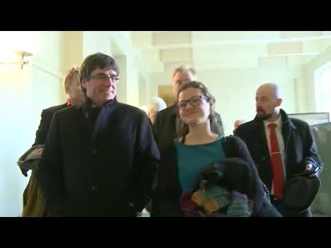 Leaving jail, Puigdemont calls on Madrid to enter dialogue