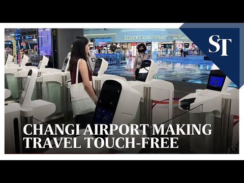 Covid-19: Eye and face scans part of touch-free travel at Changi Airport | The Straits Times