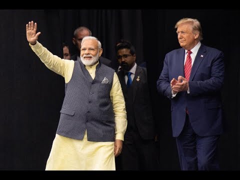 'Howdy, Modi!': Thousands, plus Trump, rally in Texas for India's ...