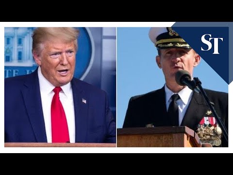Trump says he may jump into Navy furore after captain of virus-struck ...