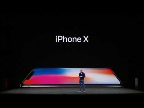 Apple unveils iPhone X with 3D facial recognition, available in