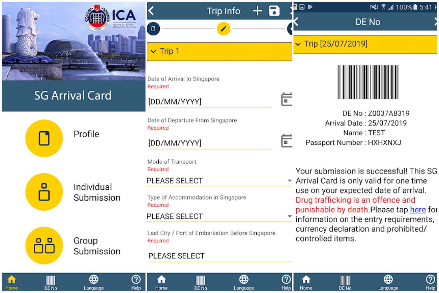 AskST What Is The Electronic SG Arrival Card And Who Has To Submit It   Rrsgarrivalcard0811 