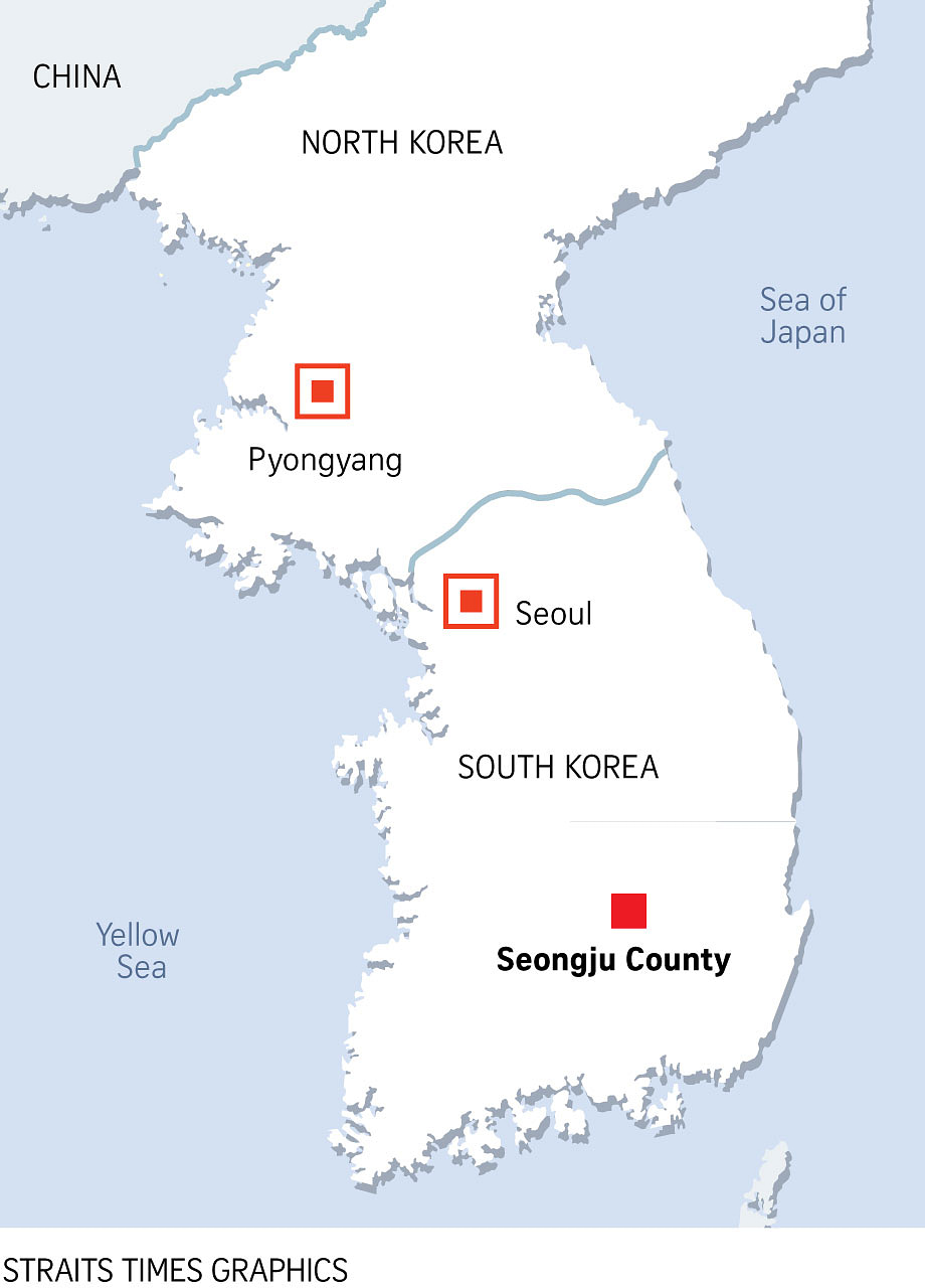 South Korea, US select Seongju as site of Thaad anti-missile system ...