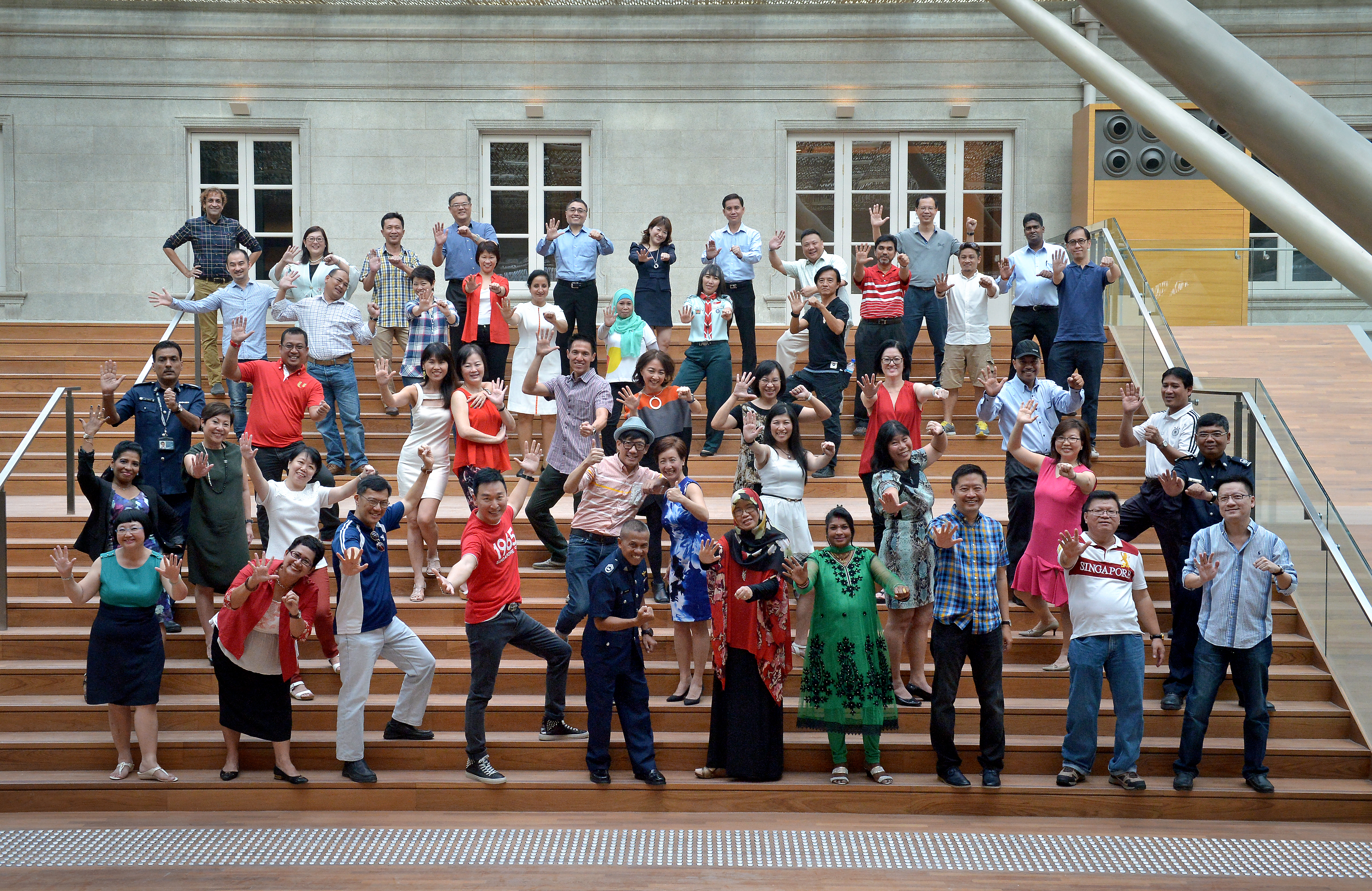 They were all born in 1965, and will be celebrating their 50th birthdays this year. These 50 Singaporeans from all walks of life talk about how it feels to be half a century old like Singapore. ST PHOTO: KUA CHEE SIONG SEE LIFE C2-9