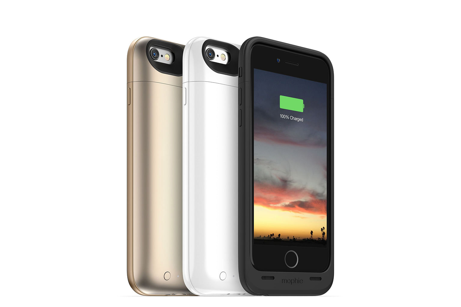 Of the four cases, the Mophie Juice Pack for iPhone 6 Plus is the thinnest and lightest. It is only 14.5mm thick and weighs 111g. You can leave the iPhone in the case when syncing it with a computer.