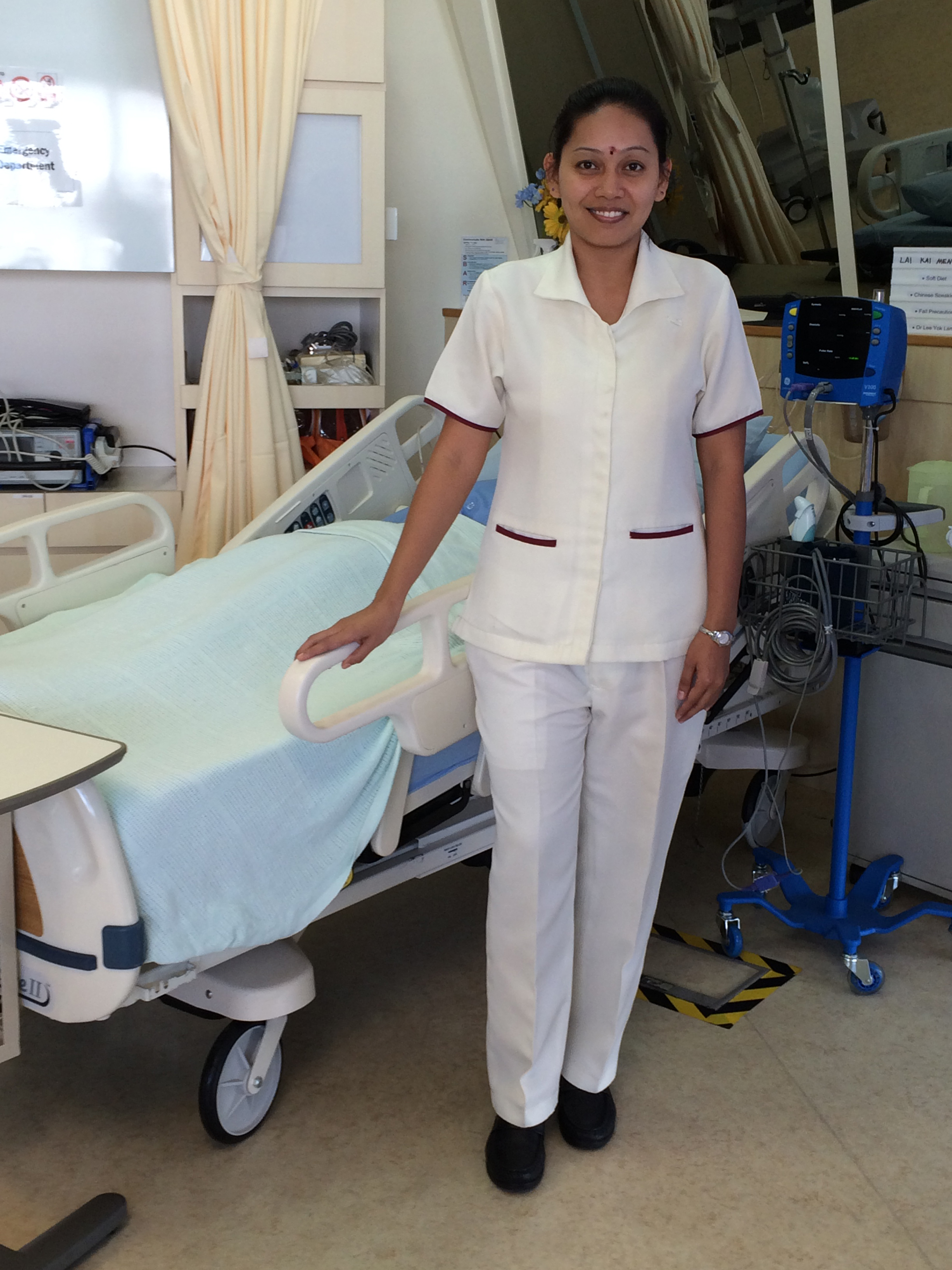 Ms Ellengeswary Cheliah, 32, is one of the 16 scholarship recipients from the ITE.