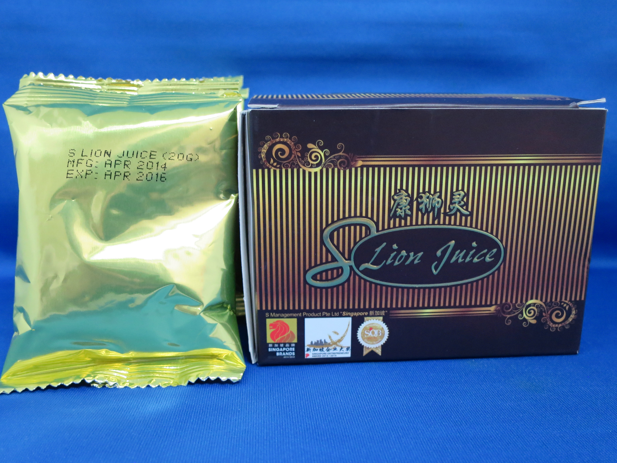 HSA said that "undeclared potent chemical ingredients" have been found in four S Lion Juice products, which are sold online.