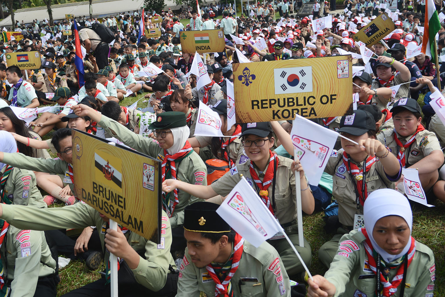 Scouts from 18 nations gather for SG50 jamboree | The Straits Times