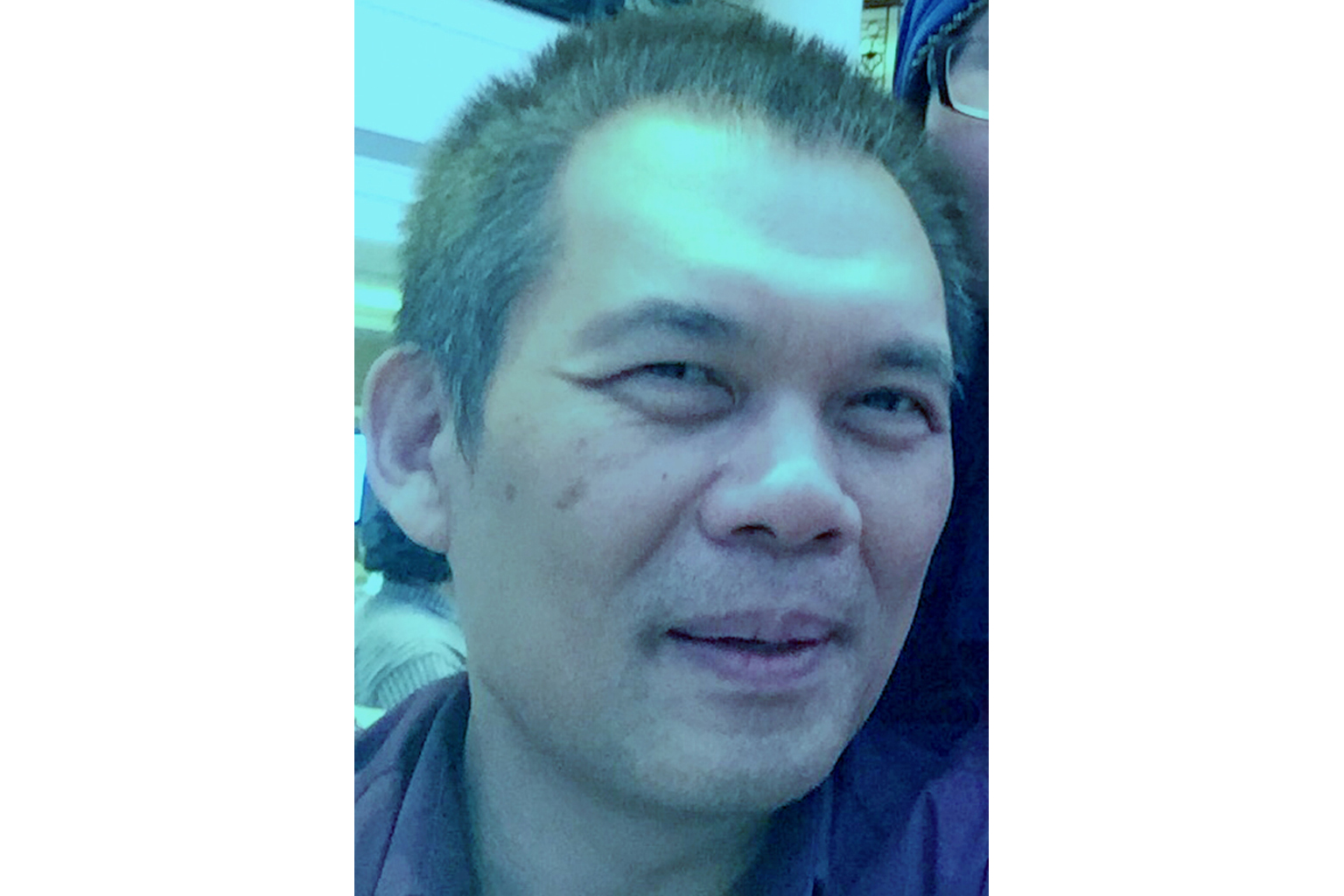 Mr Sim Tharn Chun had aches and diarrhoea three days after he ate raw fish porridge, says his wife.