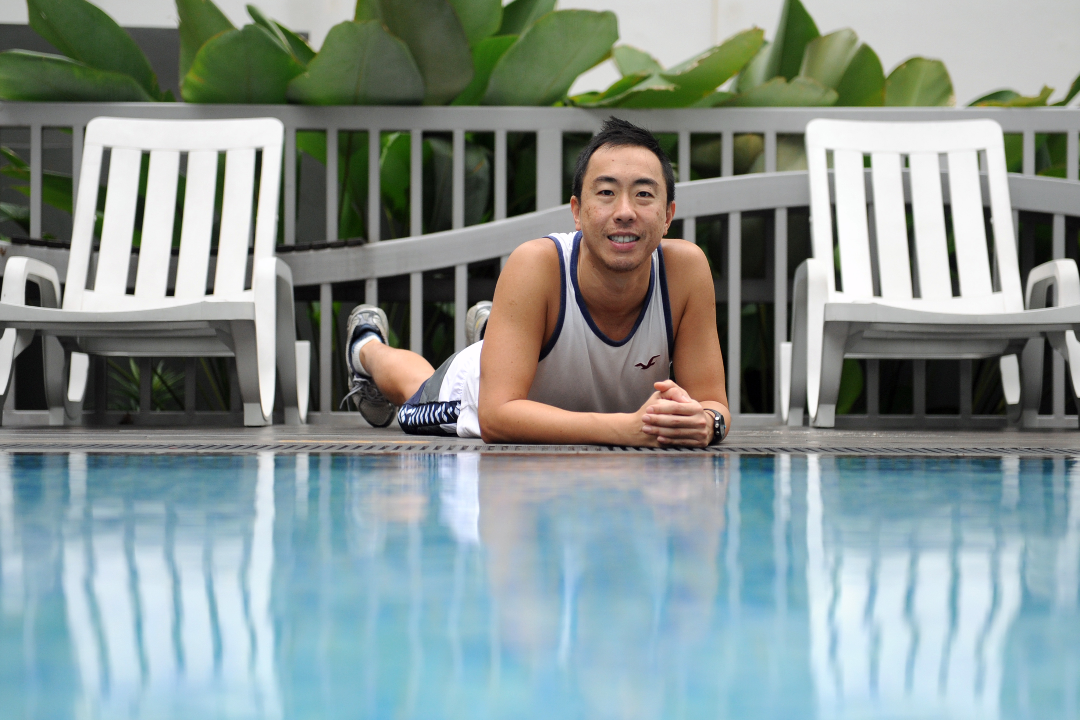 Dr Chan says getting back into a strict training routine is not as painful or as tough as most people would think. It is more about building a fitness routine and setting goals.