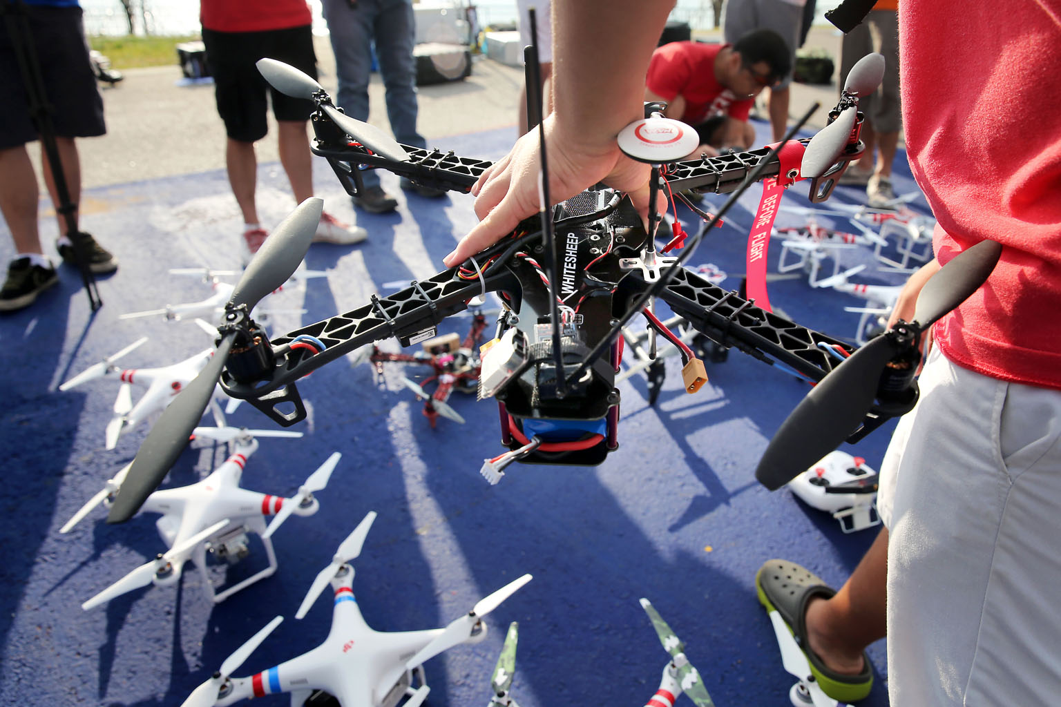 Local hobbyists welcome the decision not to make registration compulsory, saying that it would be an unnecessary hassle.