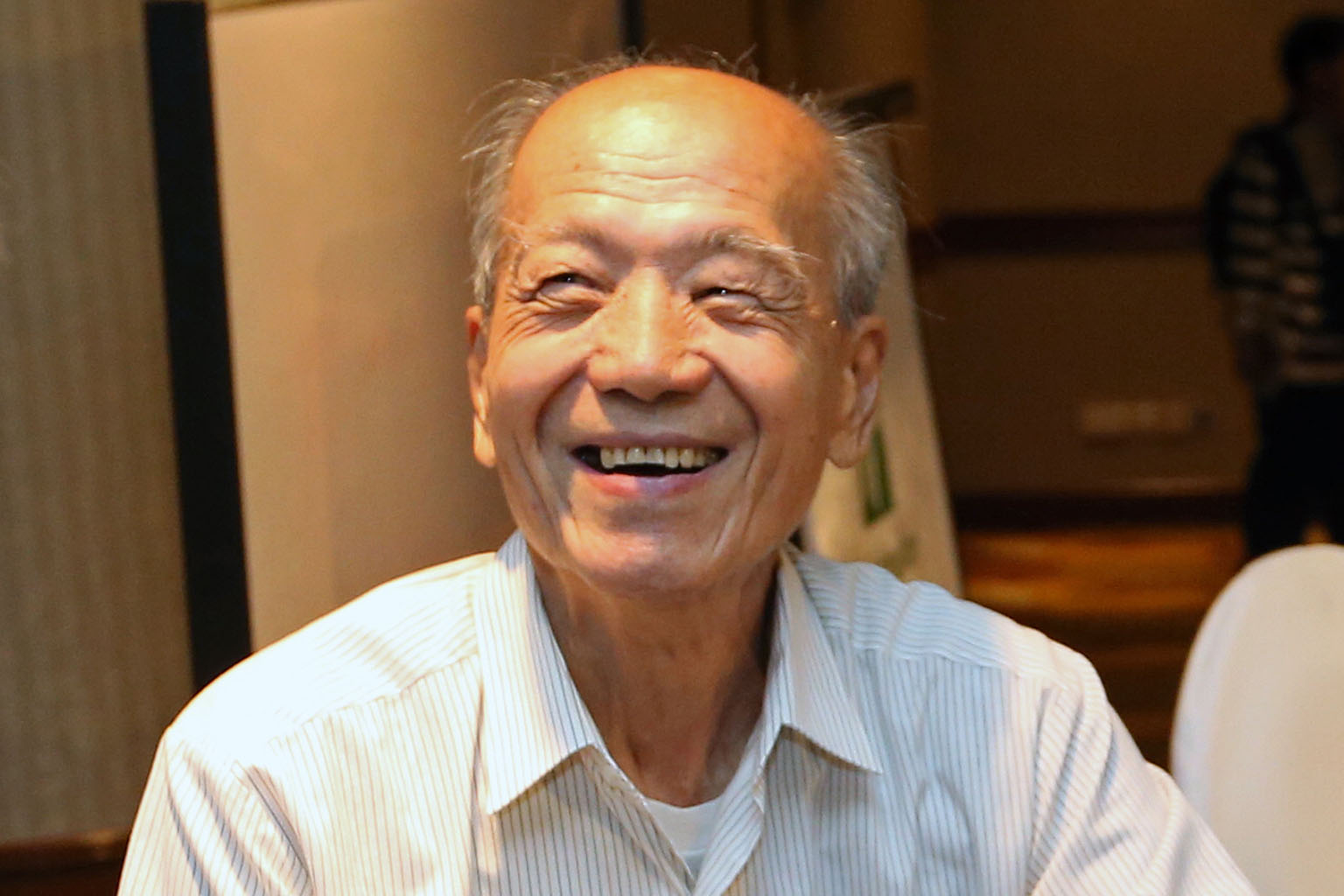 Dr Poh launched his memoir, Living In A Time Of Deception, yesterday. More than 300 people turned up.