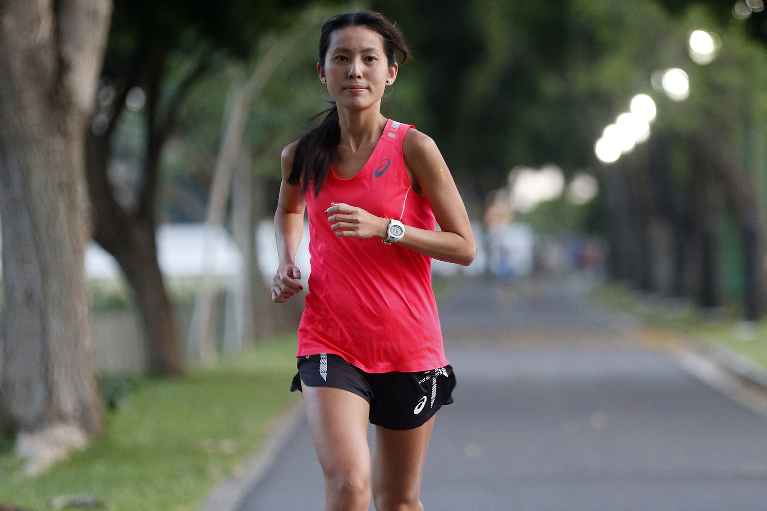 Ms See, a civil servant and mother of two who represented Singapore in last year's SEA Games, says she tries to make her training sustainable and not let it affect family life.