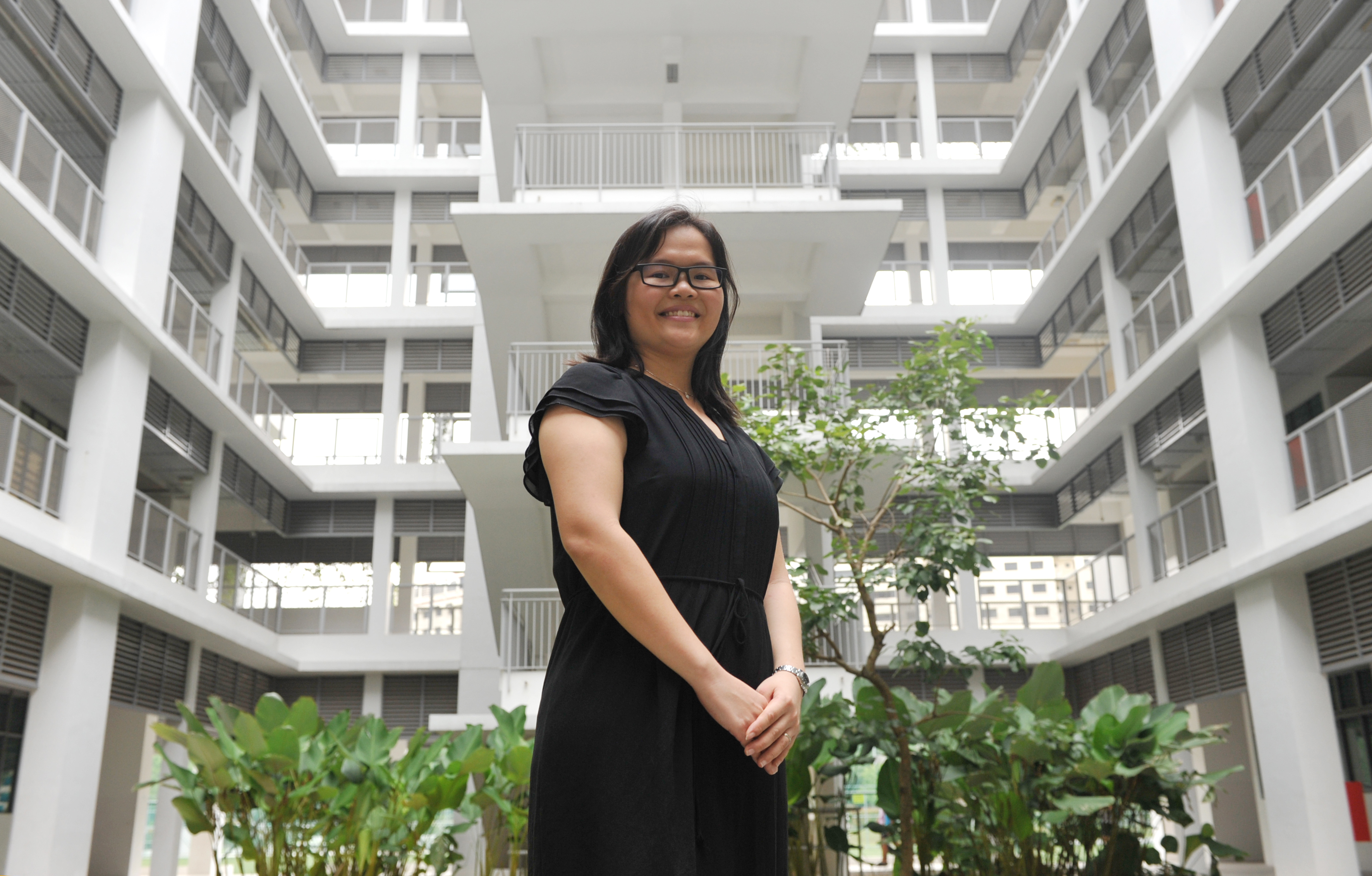 Ms Teo says the main difference between Spectra and RI is their students' socio-economic backgrounds. Though she was worried that she did not have any experience with Normal (Technical) students, she realised that students can sense if teachers care