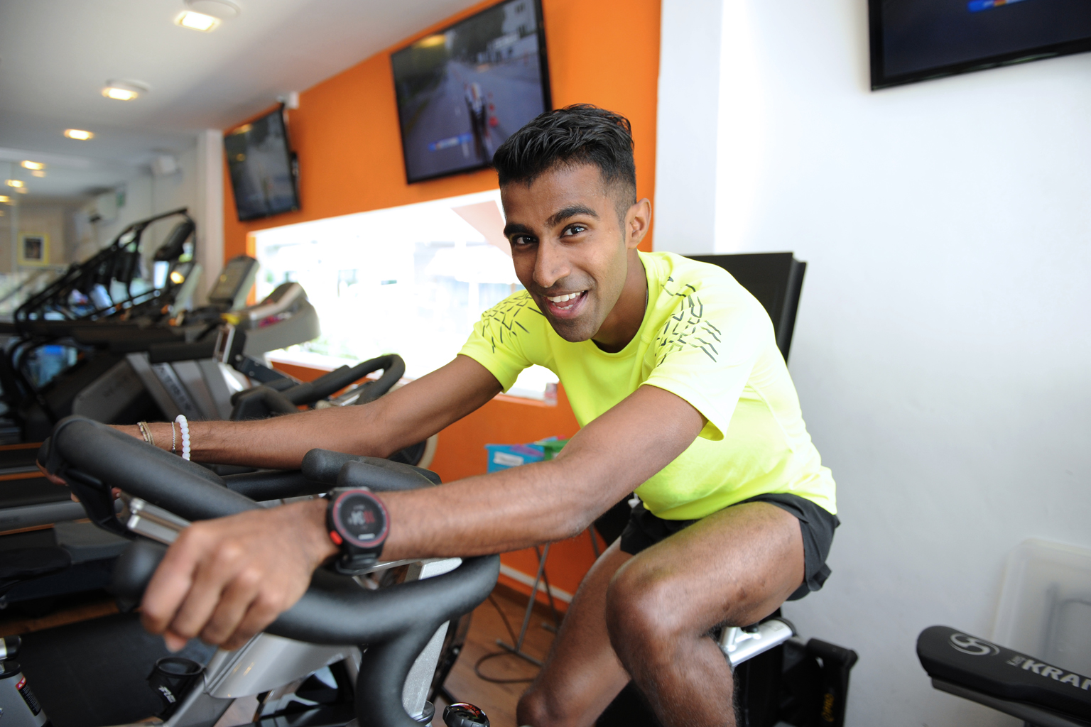 Mr Raviin ran in the 1,500m men's track and field event at the SEA Games last year. The 26-year-old psychology student at SIM University makes sure he gets adequate sleep in between intensive training sessions.