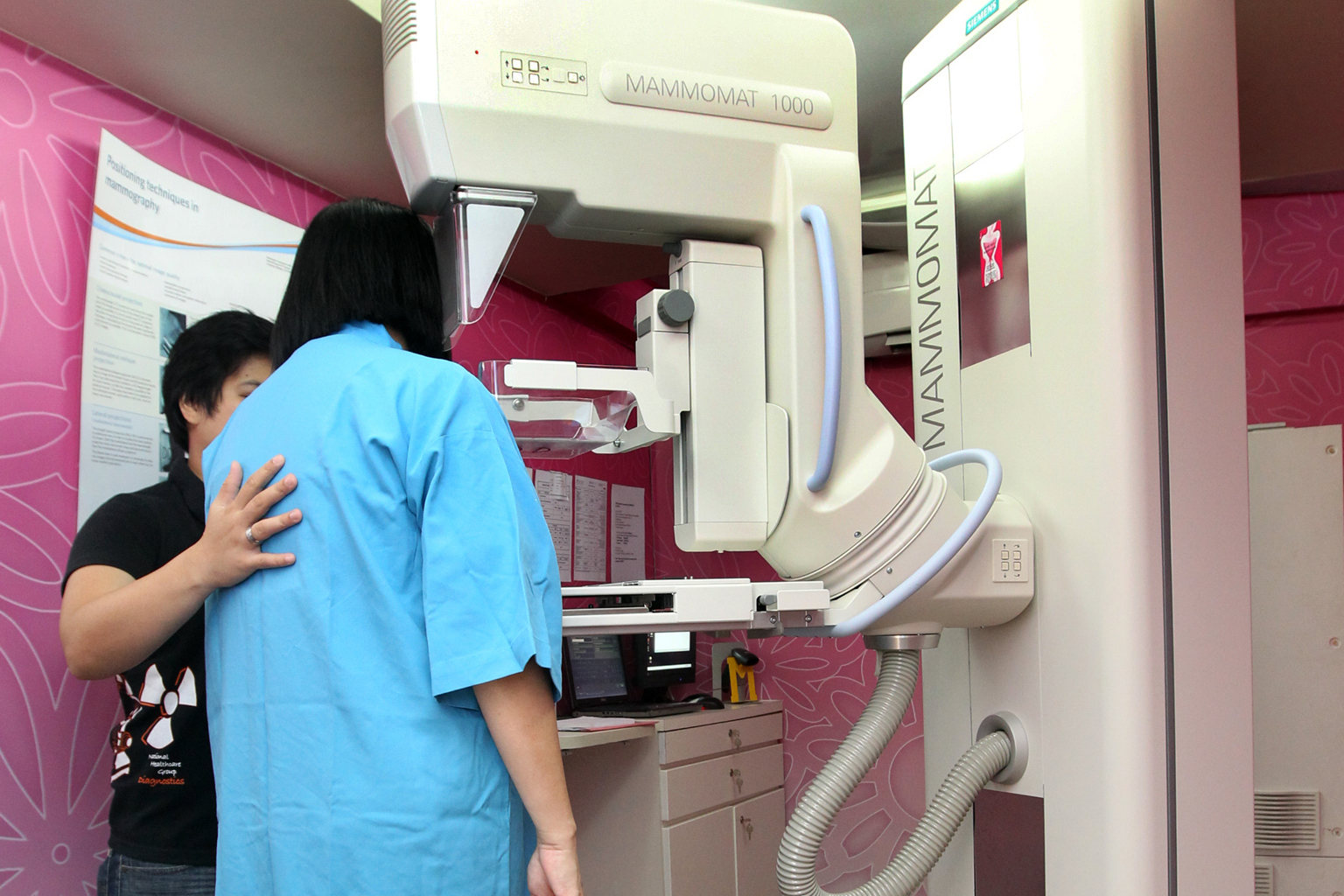 Breast cancer screening is recommended for all women above the age of 40. Those with a strong family history of breast cancer may need to be screened at an earlier age.
