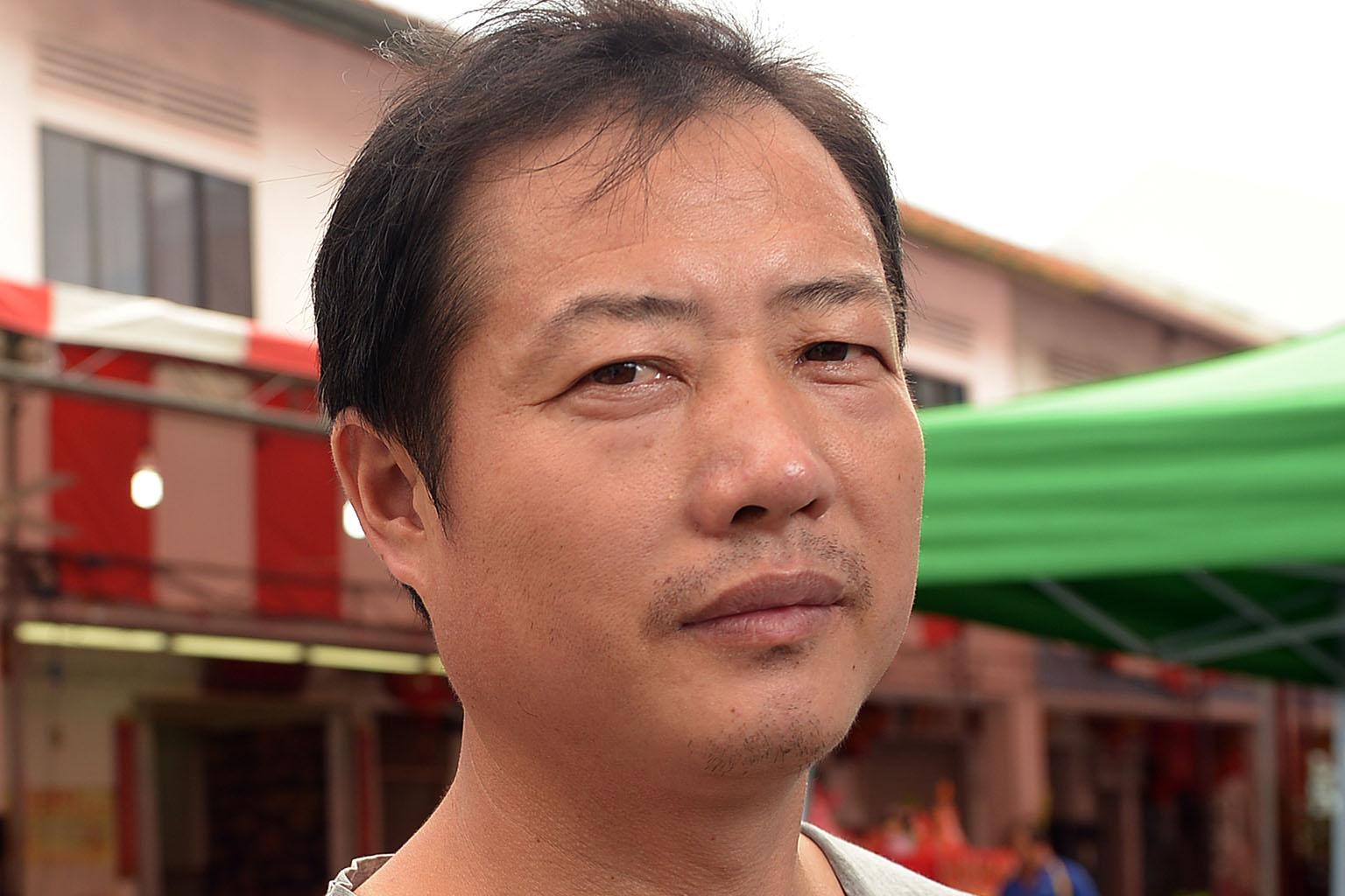 Mr Gu said the worst part of his plight was having to tell his family back home about his situation.