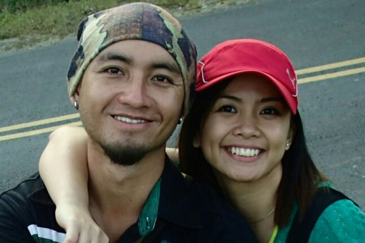 Ms Sikta still wears their engagement ring. Mr Joannes was one of the trainers guiding pupils when the quake hit last June. The two were set to marry last November.