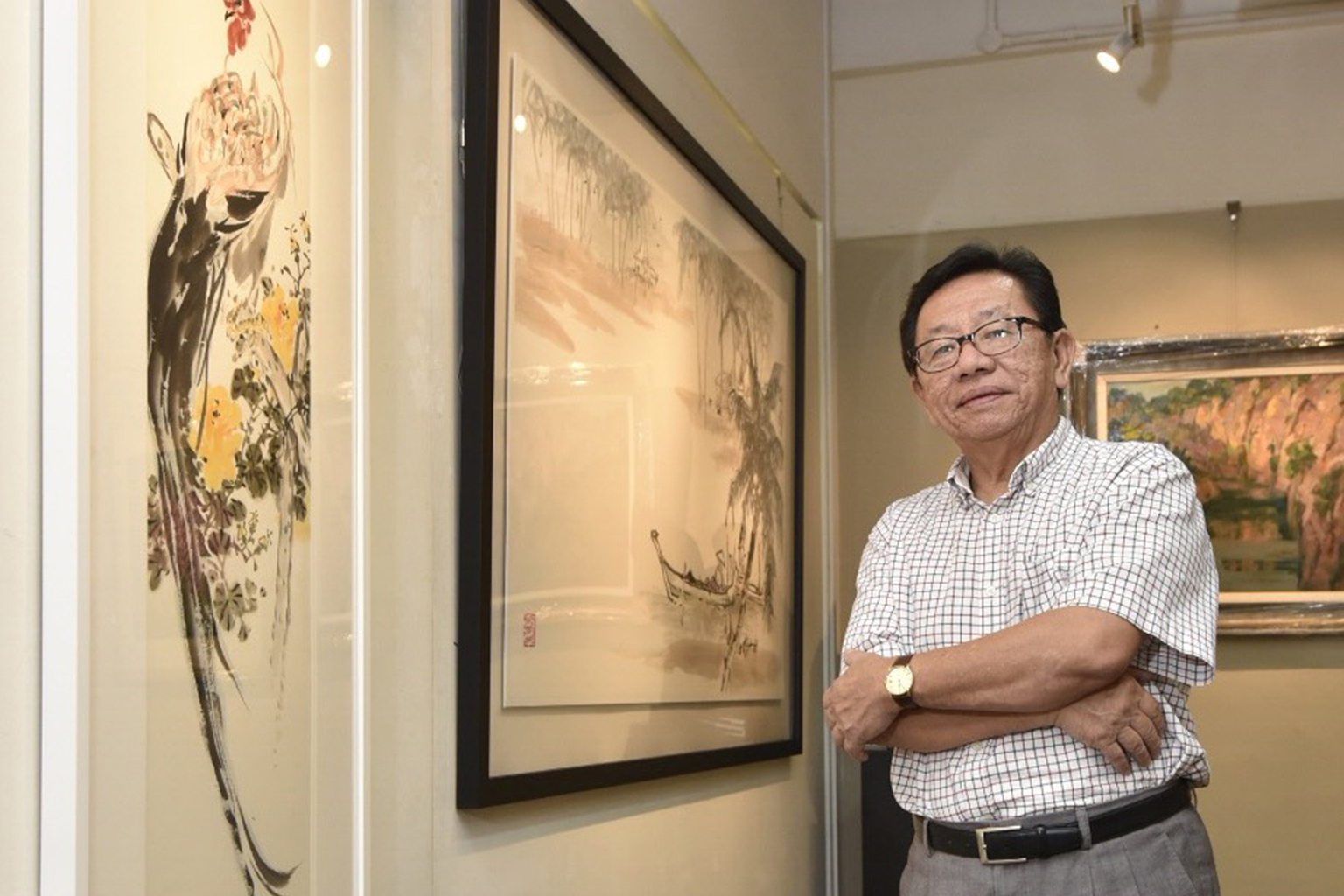 Nai Swee Leng will be giving a talk-cum- demonstration at the exhibition next Saturday.